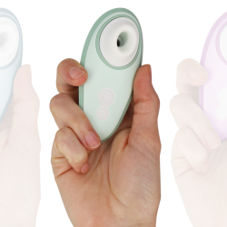 WOMANIZER - LIBERTY 2 CLITORIS STIMULATOR &amp; SUCTION LIGHT GREEN