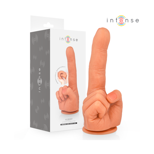 INTENSE - HUBERT G-SPOT STIMULATOR FLEXIBLE HAND 14.2 CM