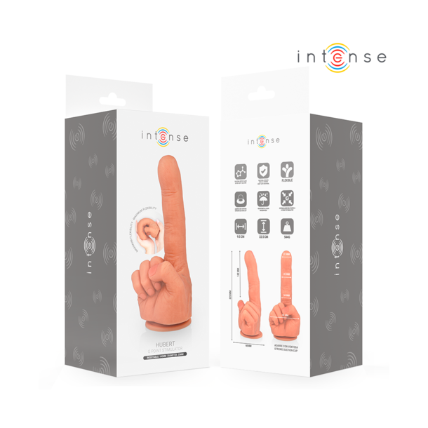 INTENSE - HUBERT G-SPOT STIMULATOR FLEXIBLE HAND 14.2 CM