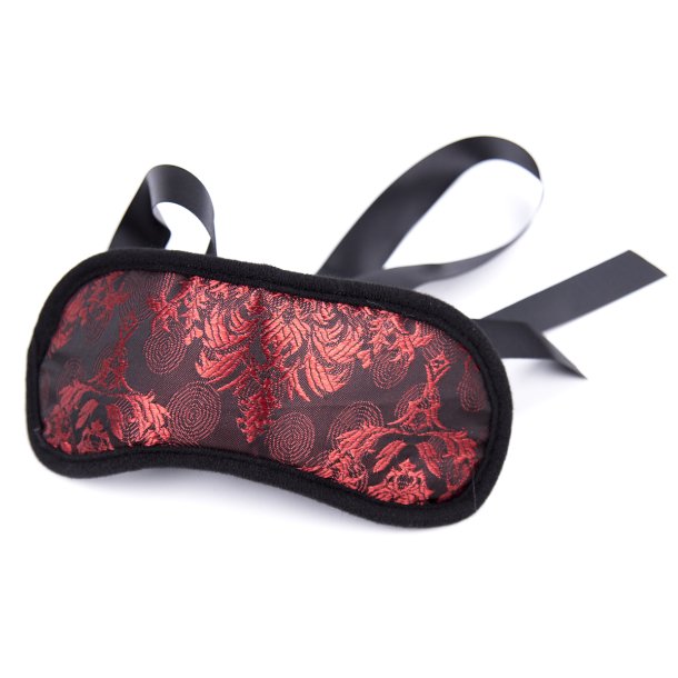 Geisha blindfold - med silkesnor