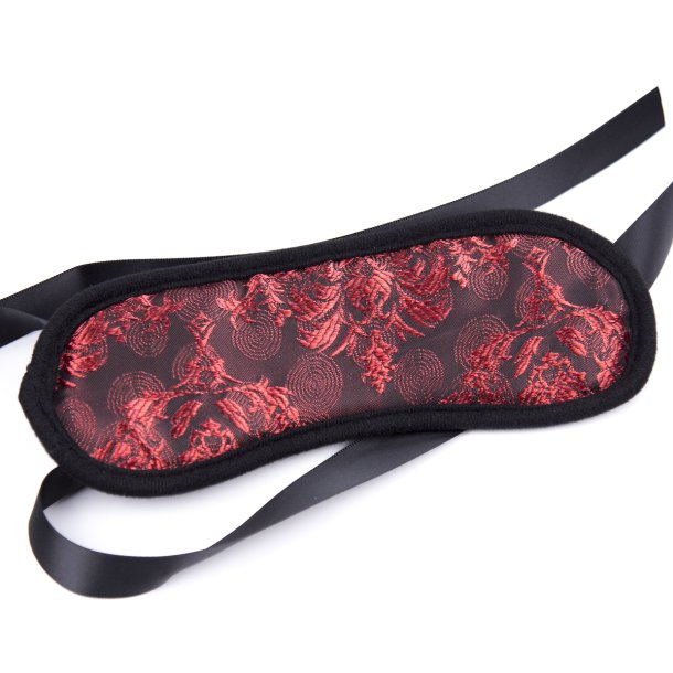 Geisha blindfold - med silkesnor