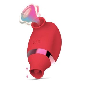Klitorisstimulator & luftsug red devil