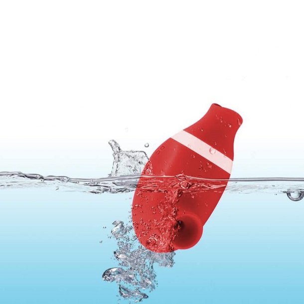 Klitorisstimulator &amp; luftsug red devil