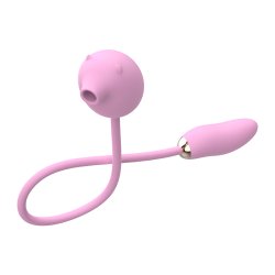 Lufttryksvibrator m. vibrerende �g, pink