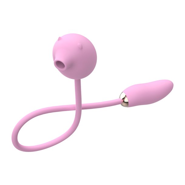 Lufttryksvibrator m. vibrerende �g, pink
