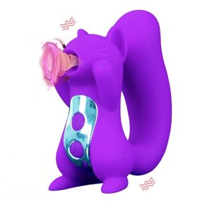 Klitoris stimulator egern, lilla 