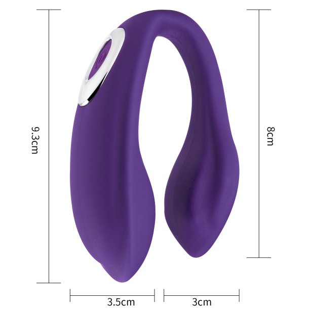 Dobbelt vibrator vagina+anal vibes