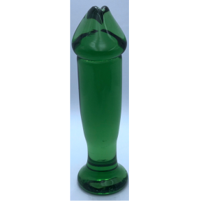 Glas analplug green goblin