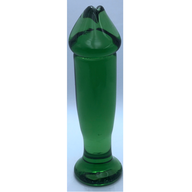 Glas analplug green goblin