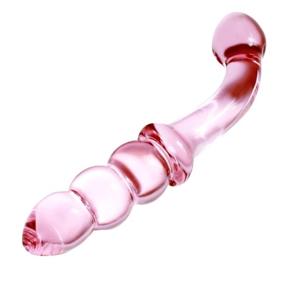 Glasdildo PINKY 18cm