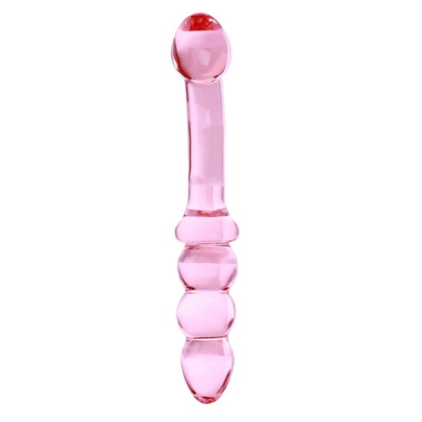 Glasdildo PINKY 18cm