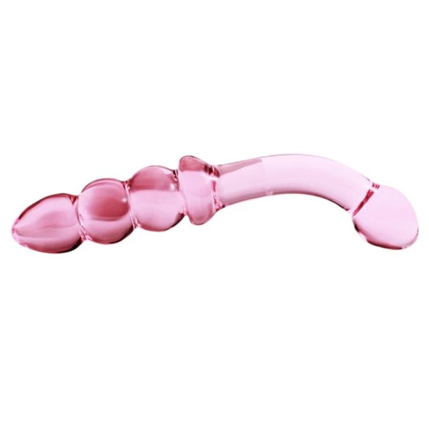 Glasdildo PINKY 18cm