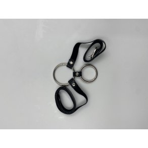 Metal Penisring med 2 Ringe