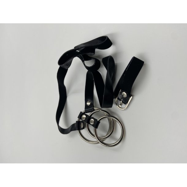 Metal Penisring med 3 Ringe