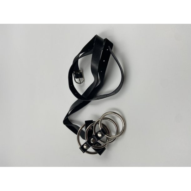 Metal Penisring med 4 Ringe