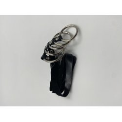 Metal Penisring med 5 Ringe