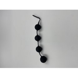 Velvet Black Balls 4 Svart