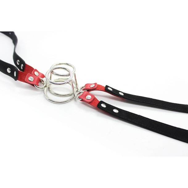 Tight O-ring ballgag dobbeltring