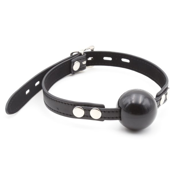 Ballgag classic, sort 
