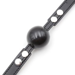 Ballgag classic, sort 