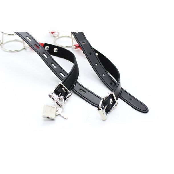 Tight O-ring ballgag dobbeltring