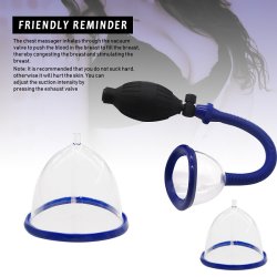 Brystpumpe silikone dia. 6cm