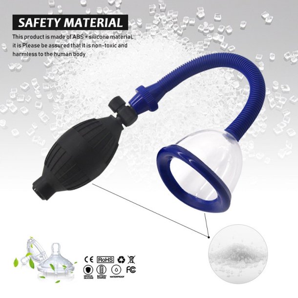 Brystpumpe silikone dia. 6cm