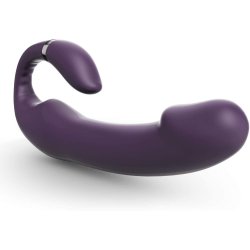 Vibrator dildo double fun, lilla 