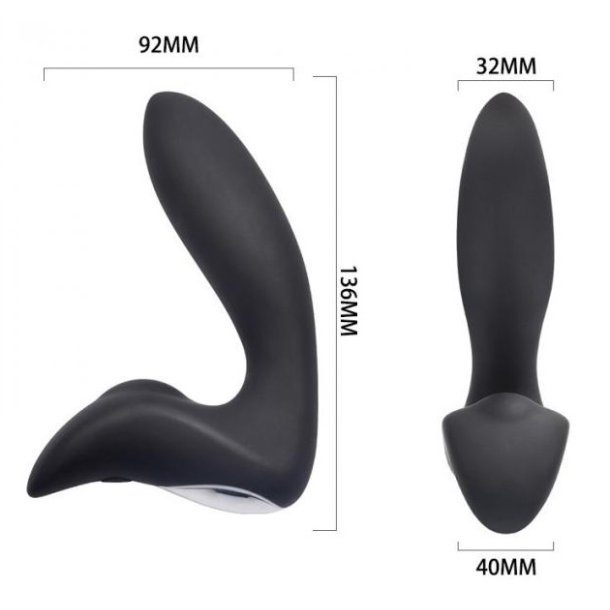 Fjernbetjent prostata vibrator