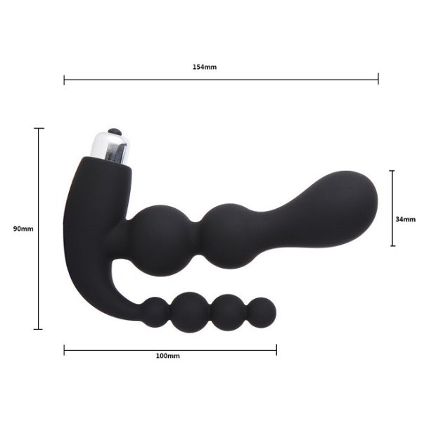 Vibrerende analplug unisex