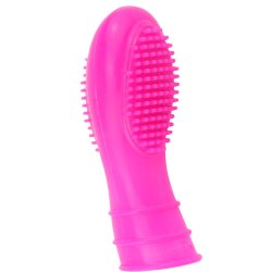 Finger tickler i bl�d silikone 