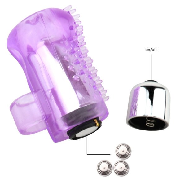 Fingervibrator BIG-BUZZ silikone