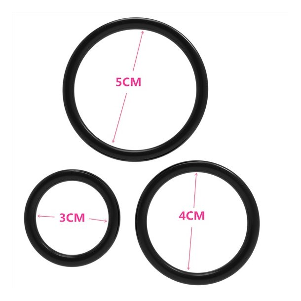 Silikone penisringe BIG STUD