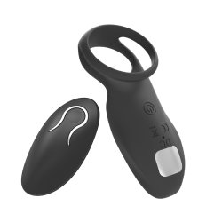 Penis &amp; klit vibrator Mega buzz inkl. remote