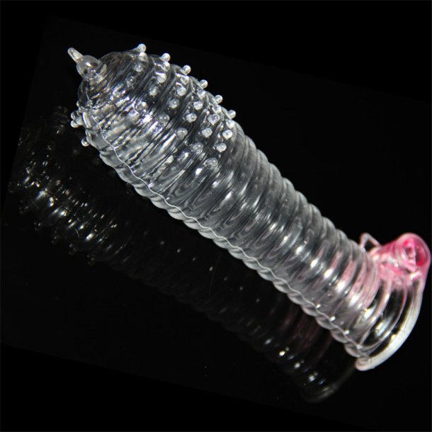 Penis sleeve m. klitorisvibrator