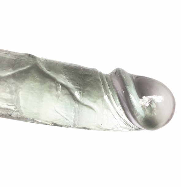 Klassisk realistisk jelly dildo med sugekop 17 cm