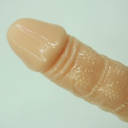 Dildo med vibrator 21cm flesh