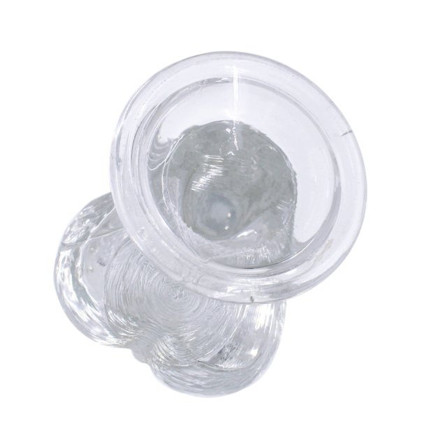 Transparent dildo LOVEDONG 21cm