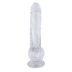Dildo LOVEDONG transparent 24cm