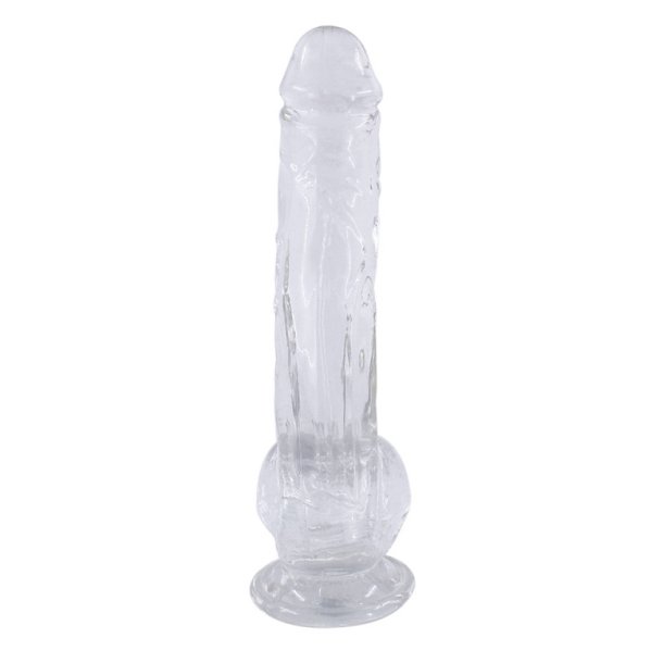 Dildo LOVEDONG transparent 24cm