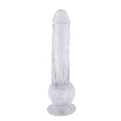 Transparent dildo LOVEDONG 21cm