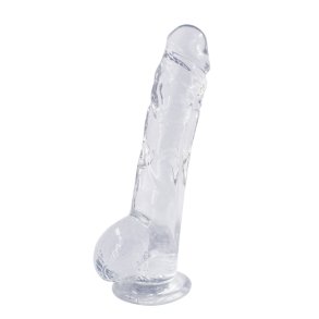 Dildo LOVEDONG transparent 24cm