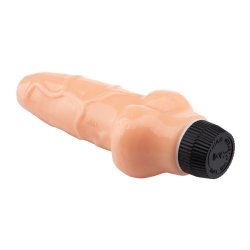 Fed vibrerende dildo 20cm flesh
