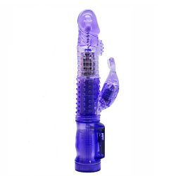 Butterfly rabbit head, lilla