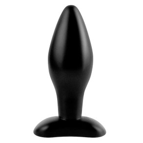 Buttplug silikone sort, medium