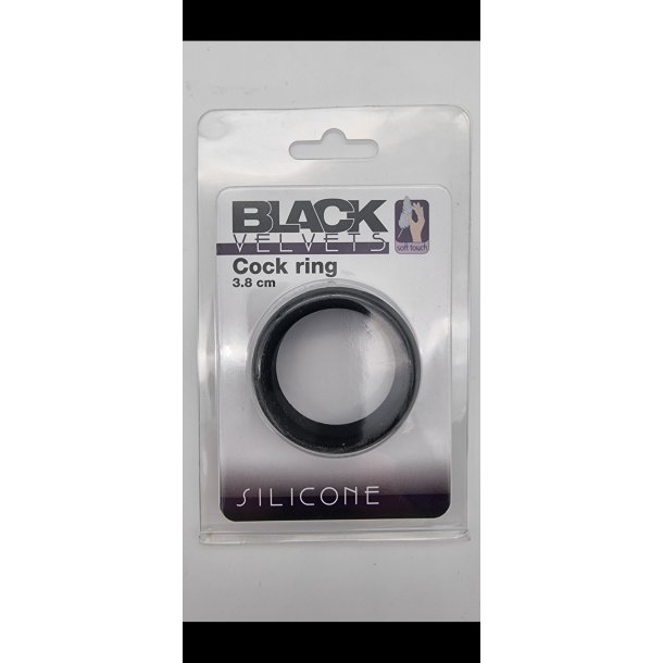 Black Velvets cock ring (3,8 cm)