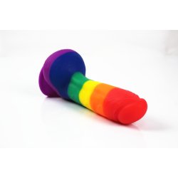 Pride dildo 19cm silikone lux
