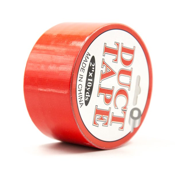 Fr�kt bondage tape, r�dt