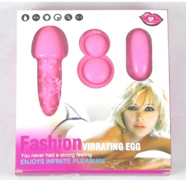 Dual fun �g+dildo - pink