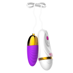 Vibrator �g fjernbetjent flower fresh, lilla